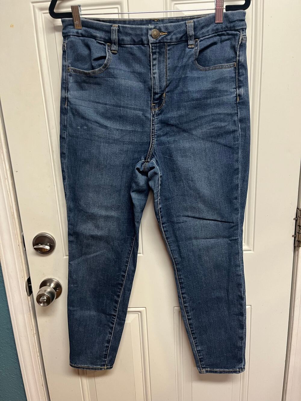 American Eagle next level stretch curvy high-rise Jeggings